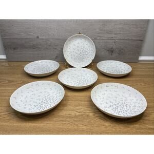 Arzberg CROSSROADS Germany 7-3/4” Pasta Bowl~ Set Of 6